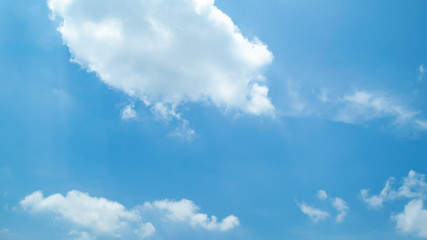 Obraz premium 青空・雲