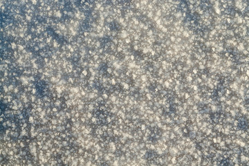 Snow drifts in winter