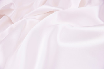 Obraz premium The texture of the satin fabric of lilac color for the background