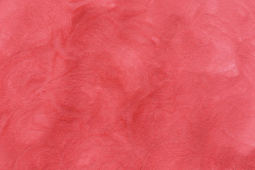 abstract red watercolor painted paper texture background