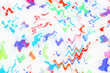 abstract colorful watercolor painted paper texture background