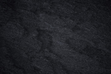 Dark grey black slate background or natural stone texture.