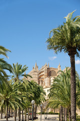The cathedral of Santa Maria of Palma de Mallorca, Spain © jc_studio