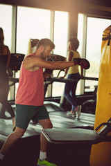 Boxing is all about being physically and mentally tough.