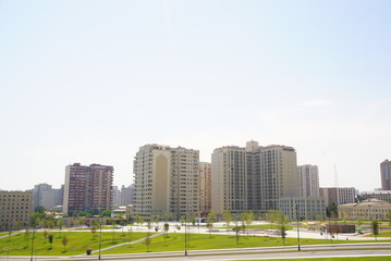 Fototapeta premium view of city