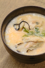 牡蠣の玉子ぞうすい