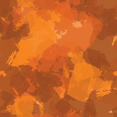Seamless abstract background of smears of paint light brown.