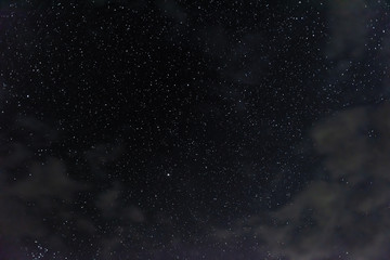 Obraz premium A lot of stars in the night sky