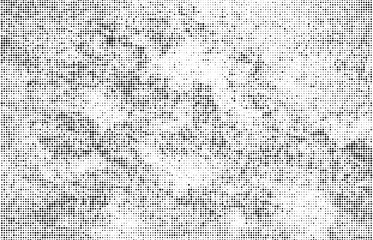 Halftone texture abstract wave of dots.