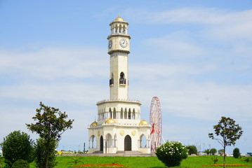 Fototapeta na wymiar tower in Batumi
