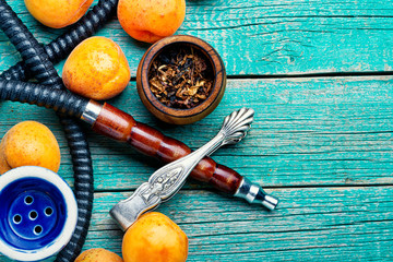 Arabia shisha with apricots tobacco