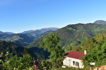 village in the mountains