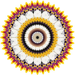 element in the form of openwork round ornament to create your own design