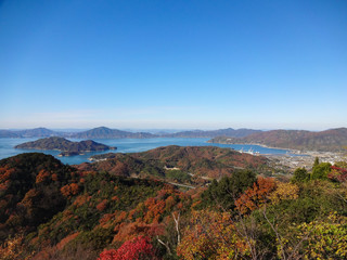 大島から見た瀬戸内海の眺望（愛媛県今治市）,kurushima kaikyo,imabari,ehime,japan