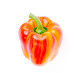 Sweet fresh yellow and red paprika. Photo