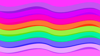 colorful rainbow colors background, abstract colorful wave line, wallpaper rainbow curve multicolor stripes, rainbow art line colors for graphic design, multi colors modern art line style purple green