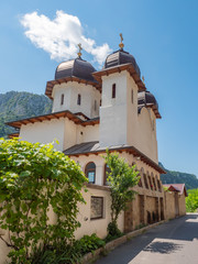 Fototapeta na wymiar Kloster Mraconia - Donau (RO)