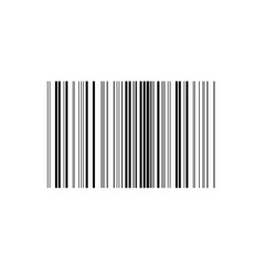 Vector Bar Code, Isolated on White Background -Vector