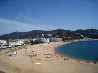  beach in Tossa de Mar, Spain