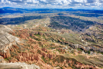 Naklejka premium Cappadocia in Turkey, taken in April of 2019\r\n' taken in hdr