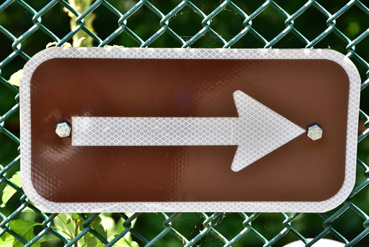 Arrow On Fence