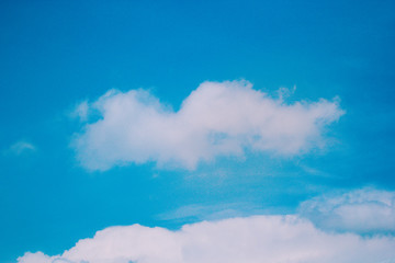 blue sky with clouds
