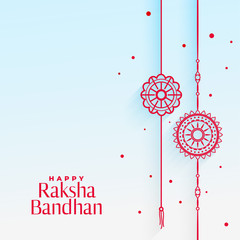 elegant rakhi (wristband) background for raksha bandhan
