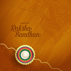 beautiful rakha bandhan indian festival background