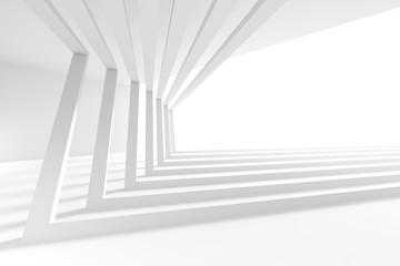 Obraz premium Abstract Technology Background. Minimal Architecture Design