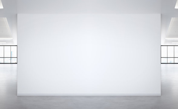 Empty Art Gallery Wall