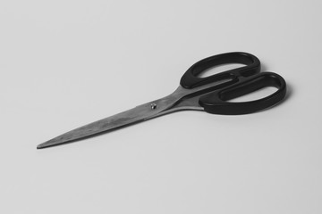 scissors white background isolated metal
