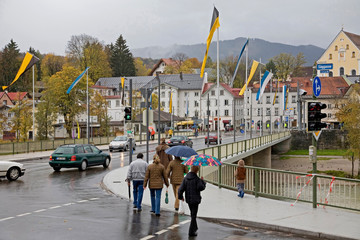 Isarbrücke in Bad Tölz