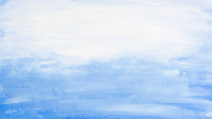Blue marine water colors background