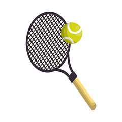 Tennis racket and ball sport equipment