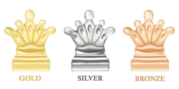 Three crones - golden, silver and bronze