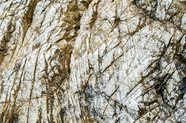 Obraz premium Close-up of a rock. Details of the surface.