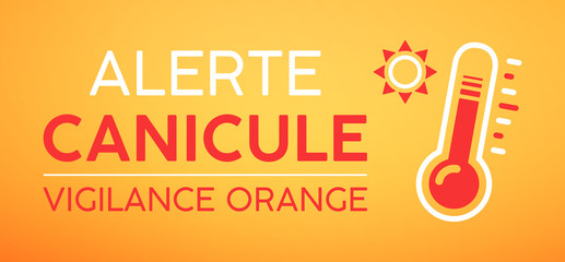 Alerte canicule, vigilance orange