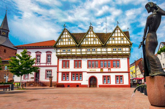 Altes Rathaus vom Blomberg in Ostwestfalen-Lippe
