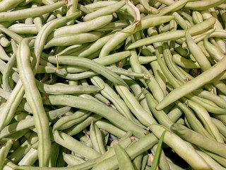 green beans on the market