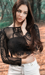 portrait of young woman