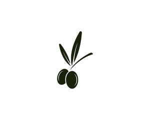  olive logo template vector design