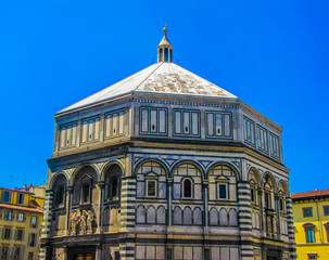 Florence Baptistery (Italian: Battistero di San Giovanni) in Florence, Italy