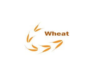 Agriculture wheat Logo Template vector icon design 