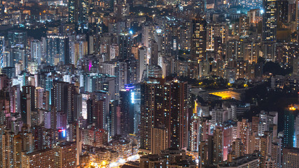Hong Kong cityscape night light 7