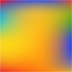 Gradient mesh painted in different colors.