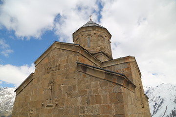 Fototapeta na wymiar the old monastery medieval architecture