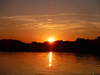 Naklejka premium Sunset Reflections