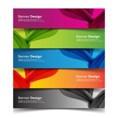 Vector Abstract banner web template