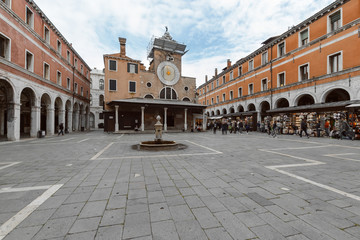 Fototapeta na wymiar The square in Venice. Italy. Europe.