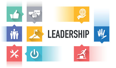 LEADERSHIP ICON CONCEPT